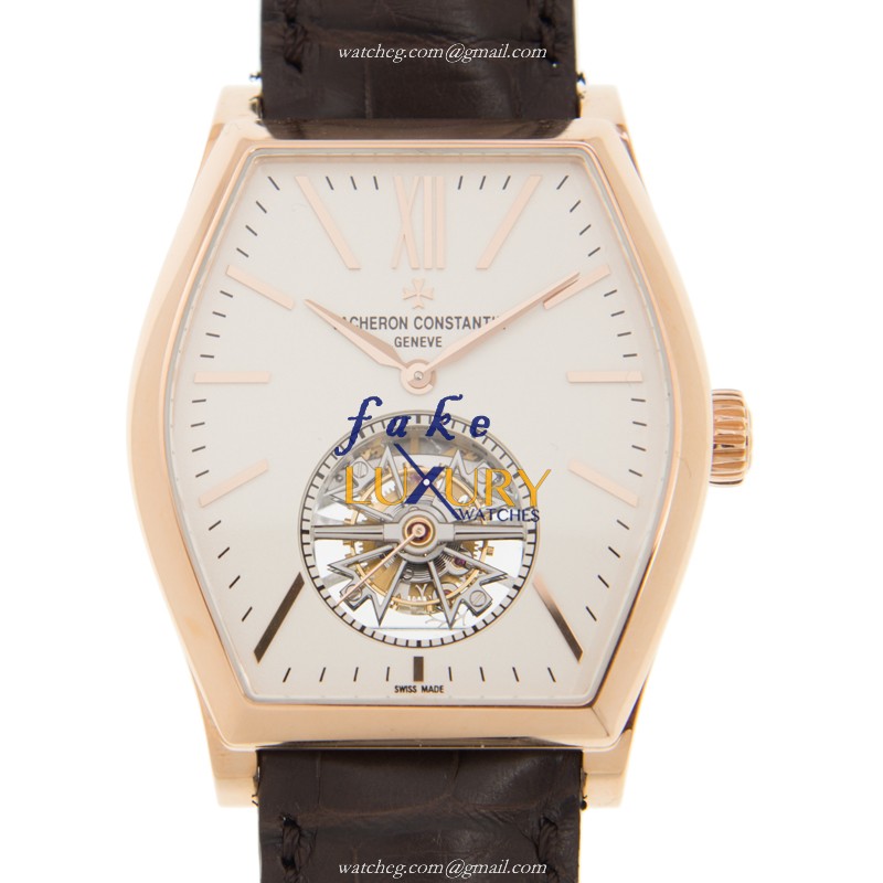 Vacheron Constantin Malte 30130/000R-9754 Replica Watch, Manual Wind, White Dial, 18kt Rose Gold - Luxury Replica Watch