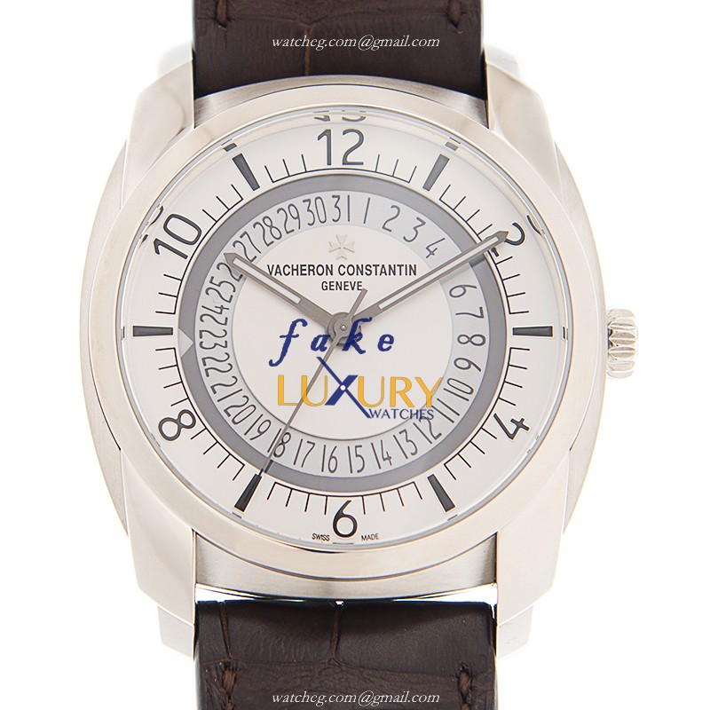 Vacheron Constantin 4500S/000A-B195 Quai de Lile Automatic White Dial Stainless Steel Replica Watch - Luxury Replica Watch