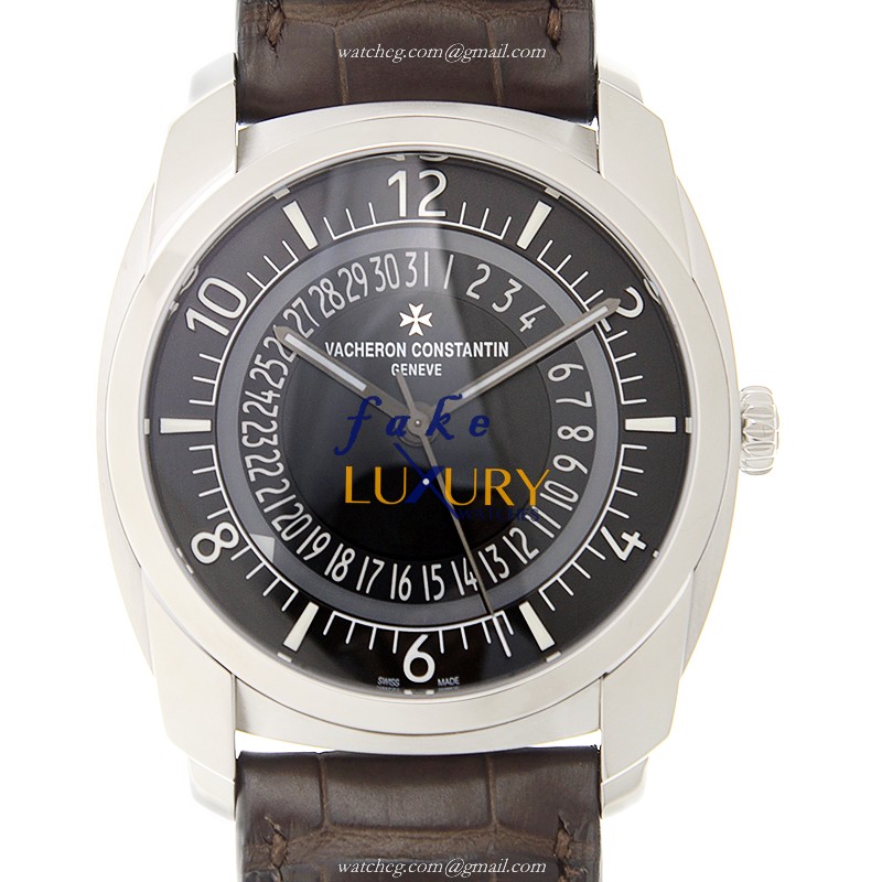 Vacheron Constantin Quai De Lile Replica Watch 4500S/000A-B196 Automatic Black Dial Steel Case - Luxury Replica Watch