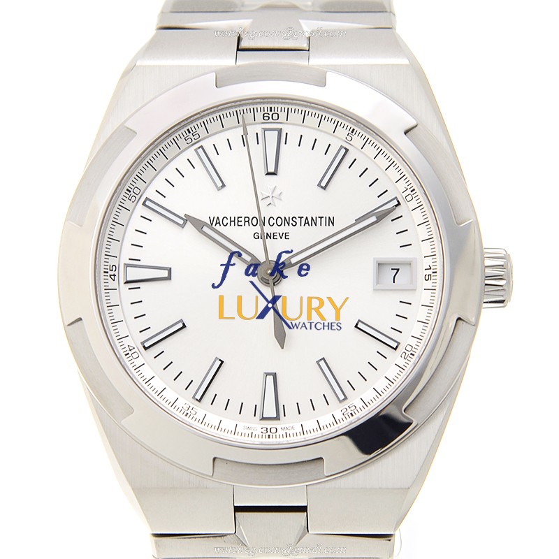 Vacheron Constantin Overseas 4500V/110A-B126 Automatic Steel White Dial Replica Watch - Luxury Replica Watch