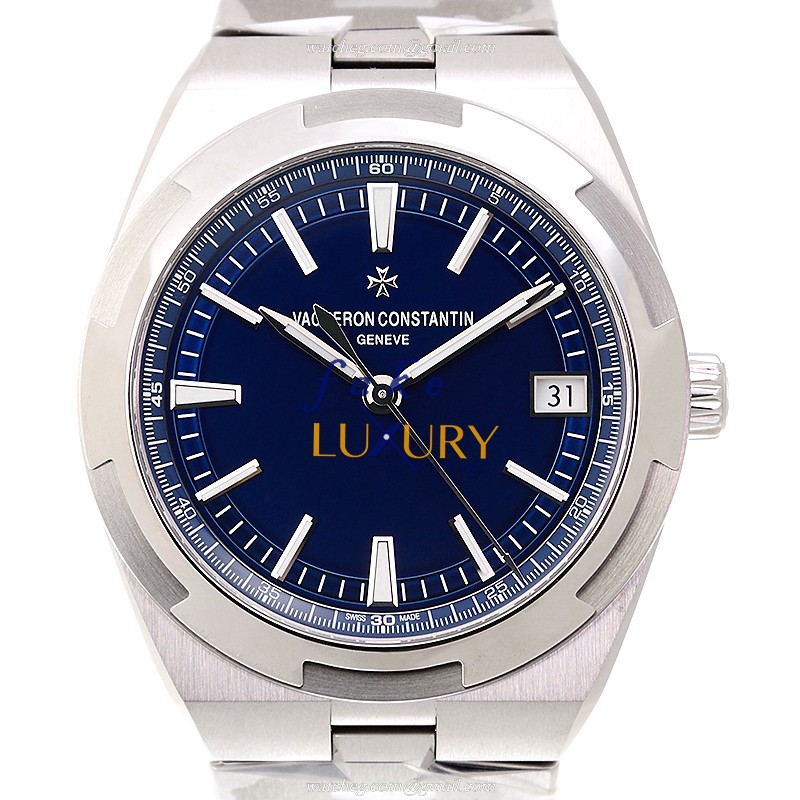 4500V/110A-B128 - Vacheron Constantin Overseas Replica Watch - Automatic Blue Dial Steel - Luxury Replica Watch
