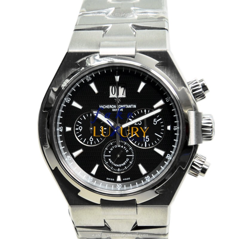 Vacheron Constantin 49150/B01A-9097 Overseas Automatic Black Dial Steel Replica Watch - Luxury Replica Watch