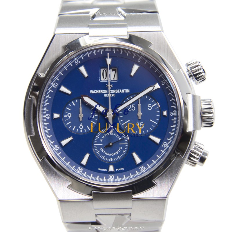 Vacheron Constantin Overseas 49150/B01A-9745 Automatic Blue Dial Stainless Steel Replica Watch - Luxury Replica Watch