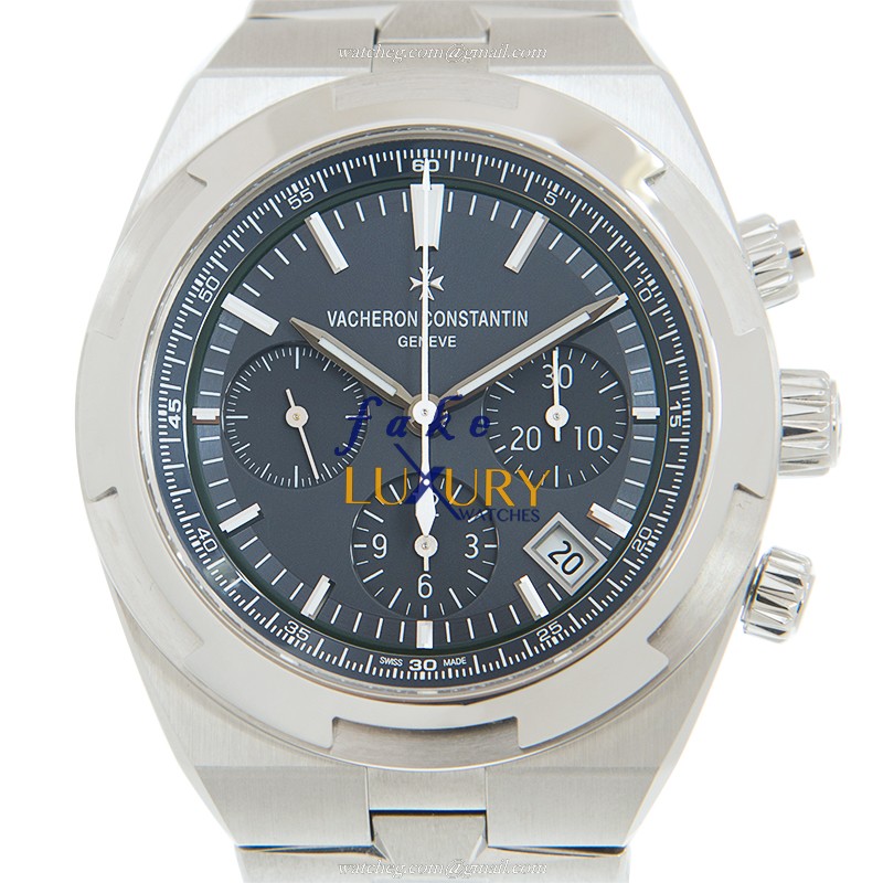 Vacheron Constantin 5500V/110A-B433 Overseas Automatic Blue Dial Stainless Steel Replica Watch - Luxury Replica Watch