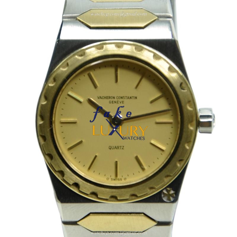 Vacheron Constantin 60001/411 Quartz 18kt Gold Steel 25mm | 60001/411 | Automatic | Gold & Steel - Luxury Replica Watch