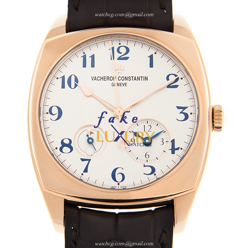 Vacheron Constantin 7810S/000R-B051 Harmony Automatic 18kt Rose Gold White Dial Replica Watch - Luxury Replica Watch