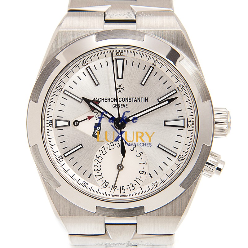 Vacheron Constantin Overseas 7900V/110A-B333 Replica Watch, Automatic, Silver Dial, Steel Bracelet - Luxury Replica Watch