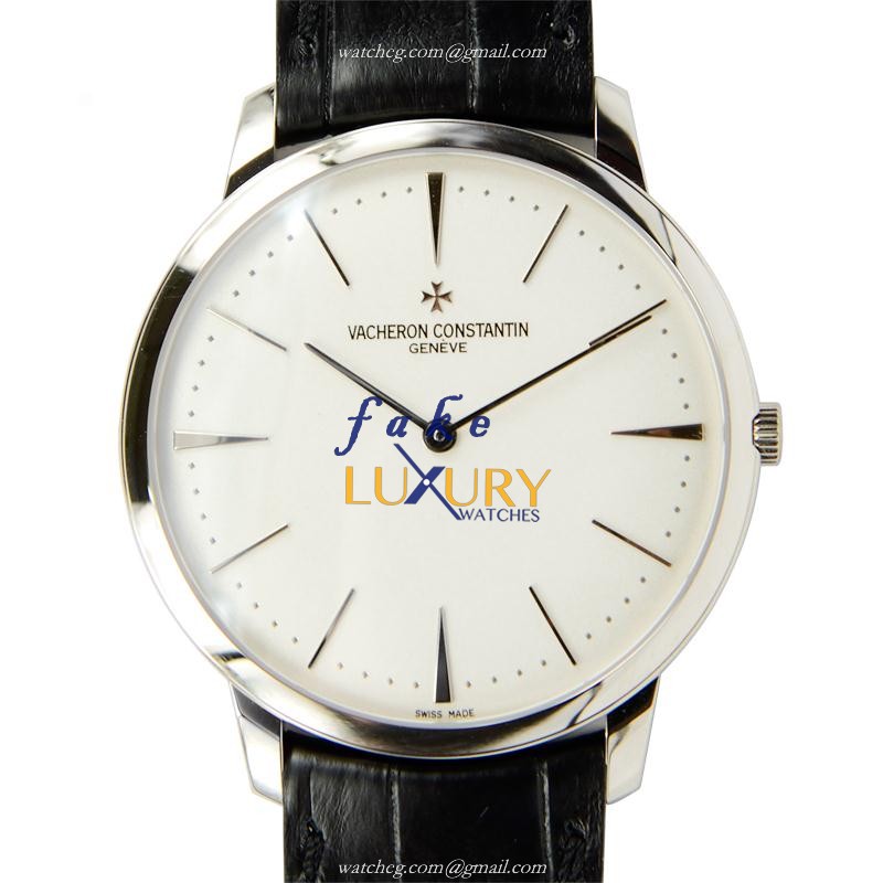 Vacheron Constantin Patrimony Traditionelle 81180/000G-9117 Replica Watch, Manual Wind, White Gold - Luxury Replica Watch