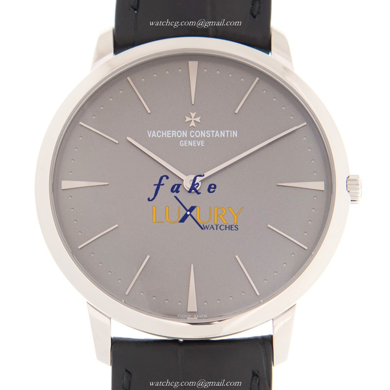 Vacheron Constantin 81180/000P-9539 - Replica Watch - Manual Wind - 950 Platinum - Gray Dial - Luxury Replica Watch