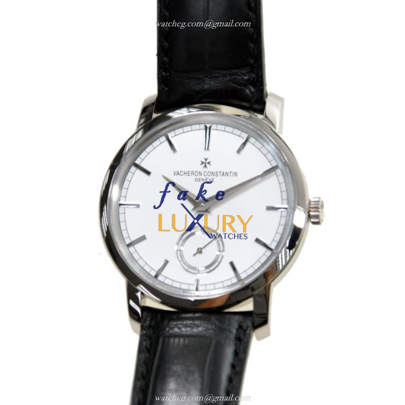 Vacheron Constantin Traditionnelle 82172/000G-9383 Manual Wind 18kt White Gold Silver Dial Replica - Luxury Replica Watch