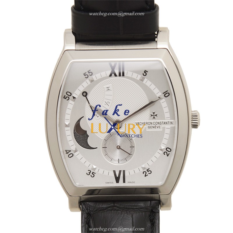 83080/000G-9408 - Vacheron Constantin Malte Replica Watch - Manual Wind 18kt White Gold Silver Dial - Luxury Replica Watch