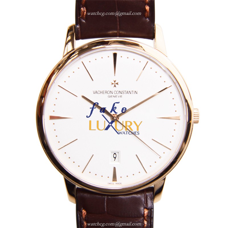 Vacheron Constantin 85180/000R-9248 Patrimony Traditionelle Replica Watch, Automatic, Rose Gold - Luxury Replica Watch